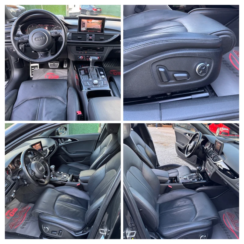 Audi A6 S6/3.0bi-TURBO/ВАКУУМ+ ОБДУХ+ ПОДГРЕ+ 360+ ДИСТР/Н, снимка 11 - Автомобили и джипове - 52618811