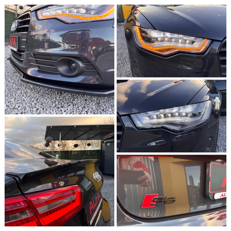Audi A6 S6/3.0bi-TURBO/ВАКУУМ+ ОБДУХ+ ПОДГРЕ+ 360+ ДИСТР/Н, снимка 9 - Автомобили и джипове - 52618811