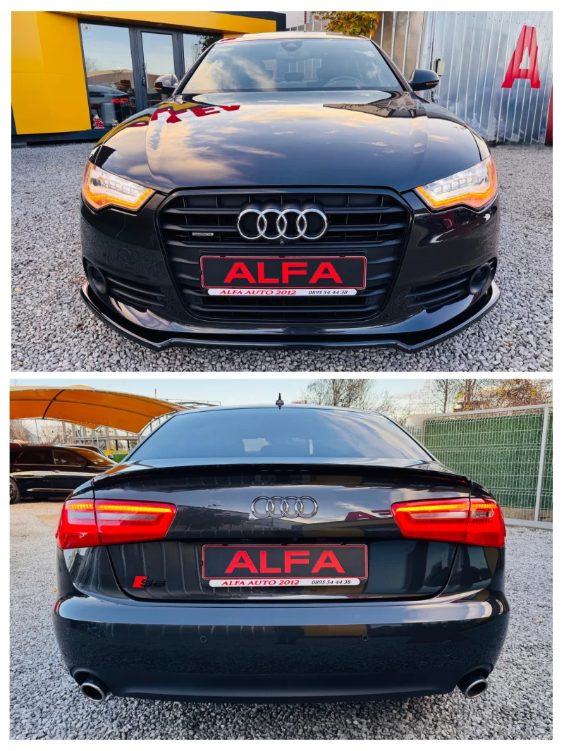Audi A6 S6/3.0bi-TURBO/ВАКУУМ+ ОБДУХ+ ПОДГРЕ+ 360+ ДИСТР/Н, снимка 8 - Автомобили и джипове - 52618811