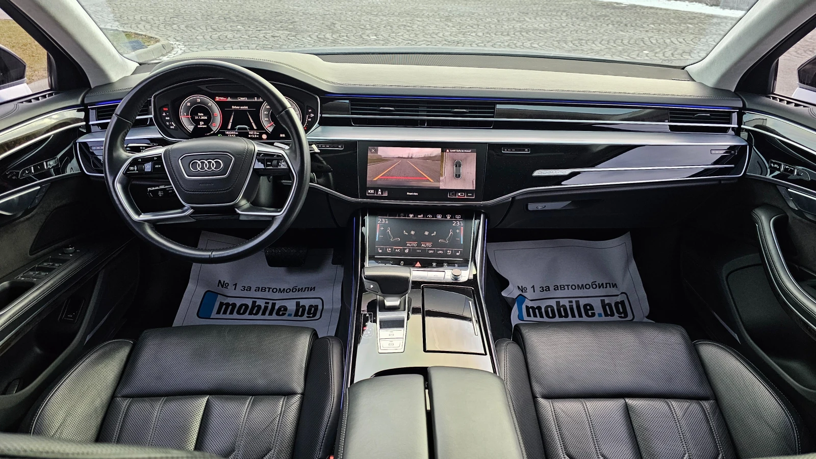 Audi A8 50TDI Long Matrix Softclose B&Olufsen Lazer 3xTV  | Mobile.bg � ����������� 11