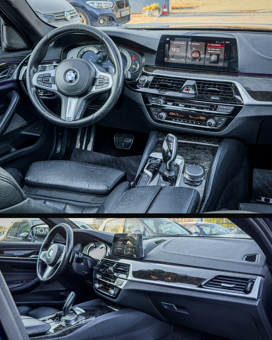 BMW 530 M-PACK - H/K - KEYLESS - PANORAMA, снимка 10 - Автомобили и джипове - 54599385