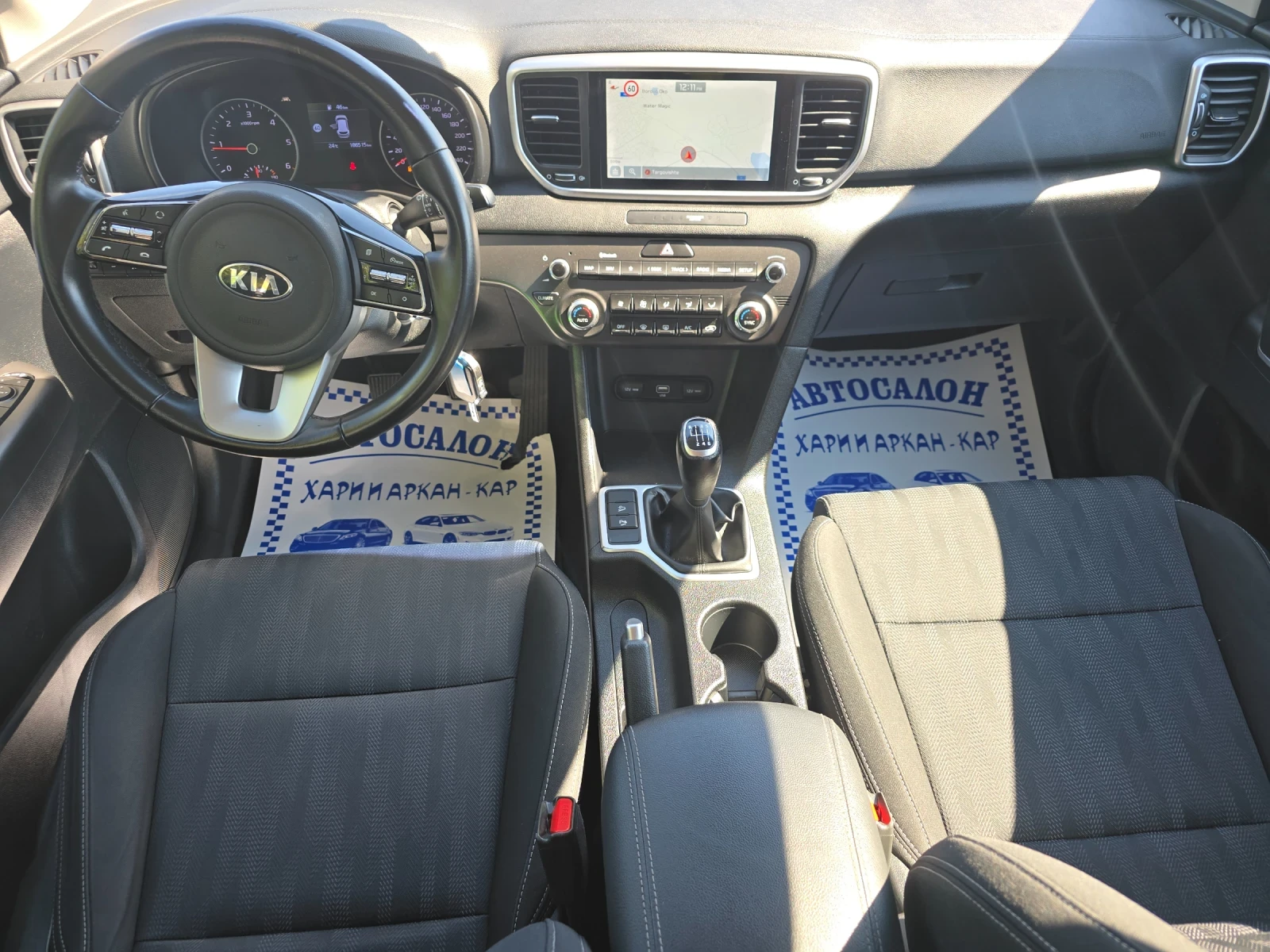 Kia Sportage 1.6GRDI-FACE--ЕВРО 6В-НАВИГАЦИЯ-6 СКОРОСТИ, снимка 11 - Автомобили и джипове - 56115330