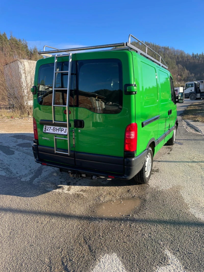 Opel Movano 2.5 DTI, снимка 5 - Бусове и автобуси - 48502047