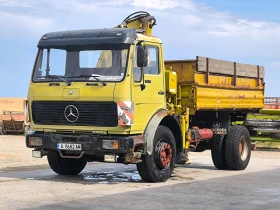 Mercedes-Benz 1622 Самосвал с кран, снимка 1