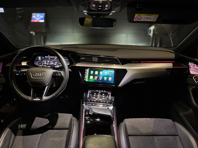 Audi E-Tron 55 Sportback S-line / 95kw / Black Edition, снимка 9 - Автомобили и джипове - 52612222