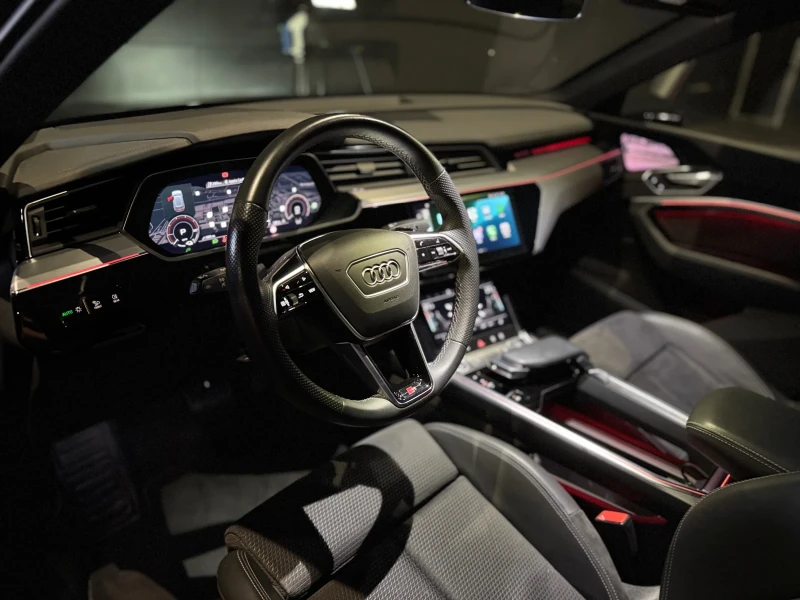 Audi E-Tron 55 Sportback S-line / 95kw / Black Edition, снимка 7 - Автомобили и джипове - 52612222