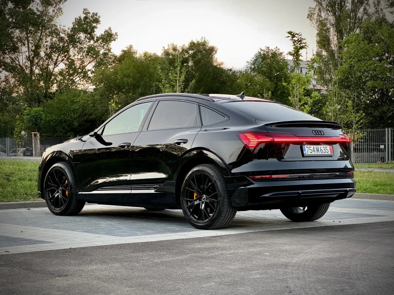 Audi E-Tron 55 Sportback S-line / 95kw / Black Edition, снимка 4 - Автомобили и джипове - 52612222
