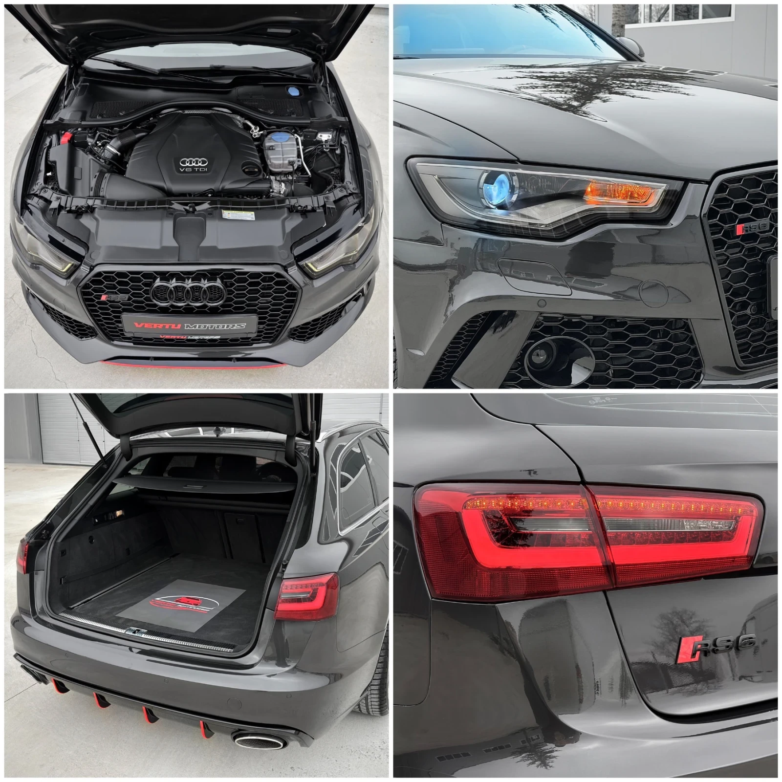 Audi A6 RS6 OPTIC / QUATTRO / 3xTV / BOSE / NAVI / F1 , снимка 7 - Автомобили и джипове - 53727619