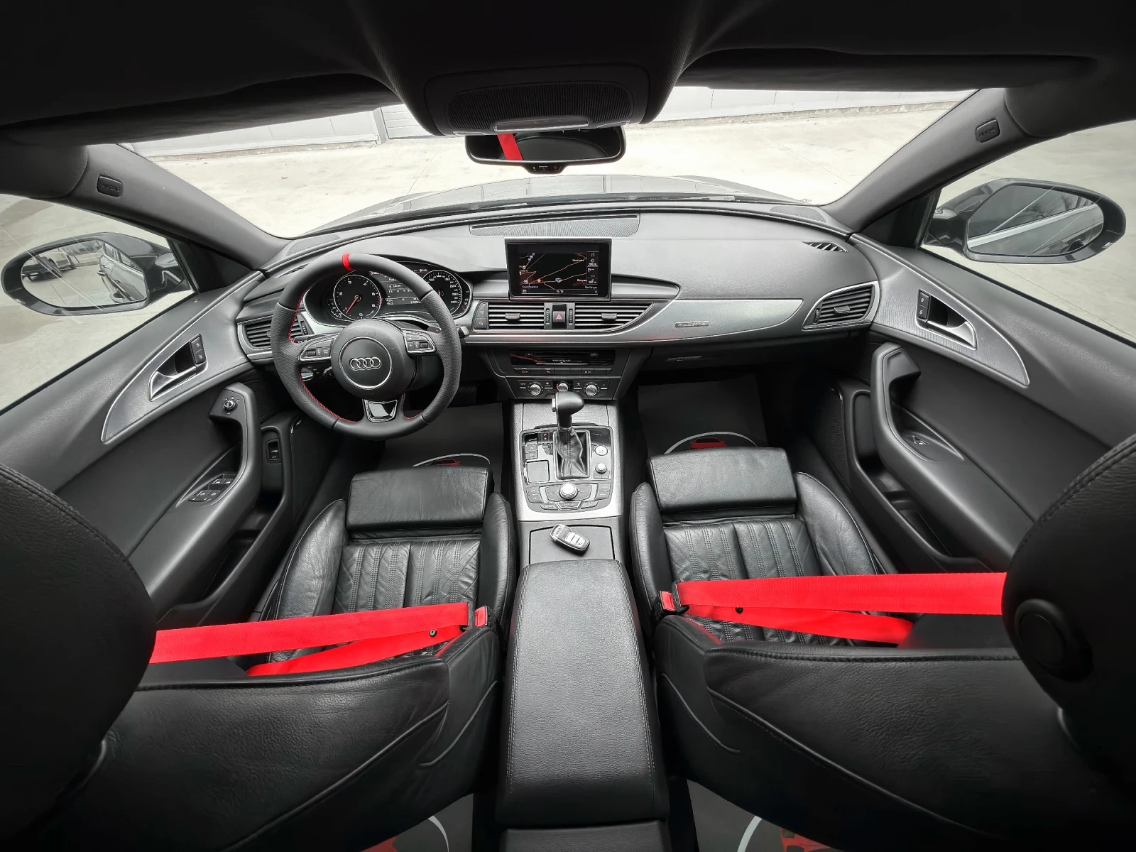 Audi A6 RS6 OPTIC / QUATTRO / 3xTV / BOSE / NAVI / F1 , снимка 12 - Автомобили и джипове - 53727619