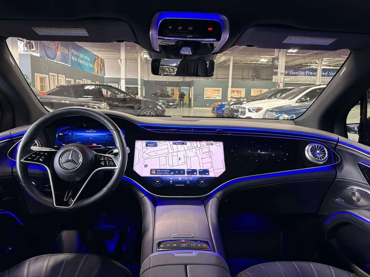 Mercedes-Benz EQS * 450 EQS450| AWD| AMGPKG| HYPERSCREEN| REARRECLIN | Mobile.bg � ����������� 13