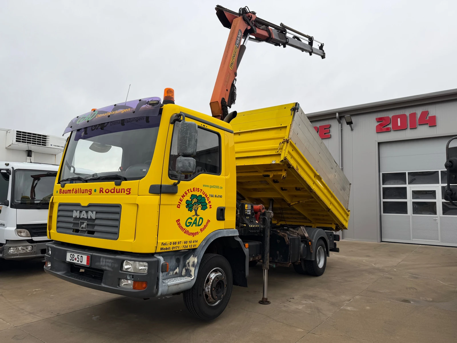 Man 9.220 PALFINGER-PK8501!13, 80�!��������+ ����!�����! | Mobile.bg � ����������� 8