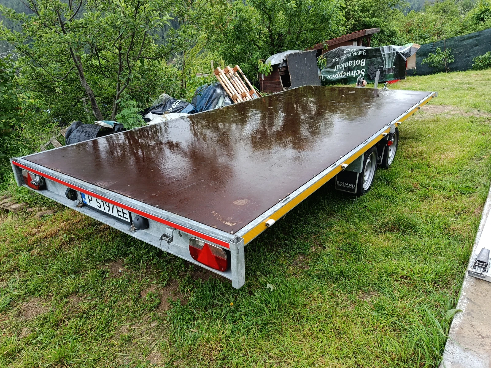 За автомобил Eduard P4 3000кг., снимка 8 - Ремаркета - 54653255