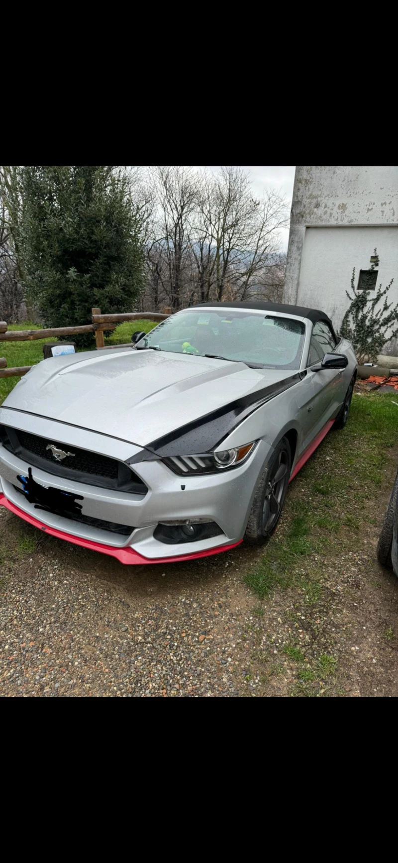 Ford Mustang 3.7 Cabrio, снимка 1 - Автомобили и джипове - 45602779