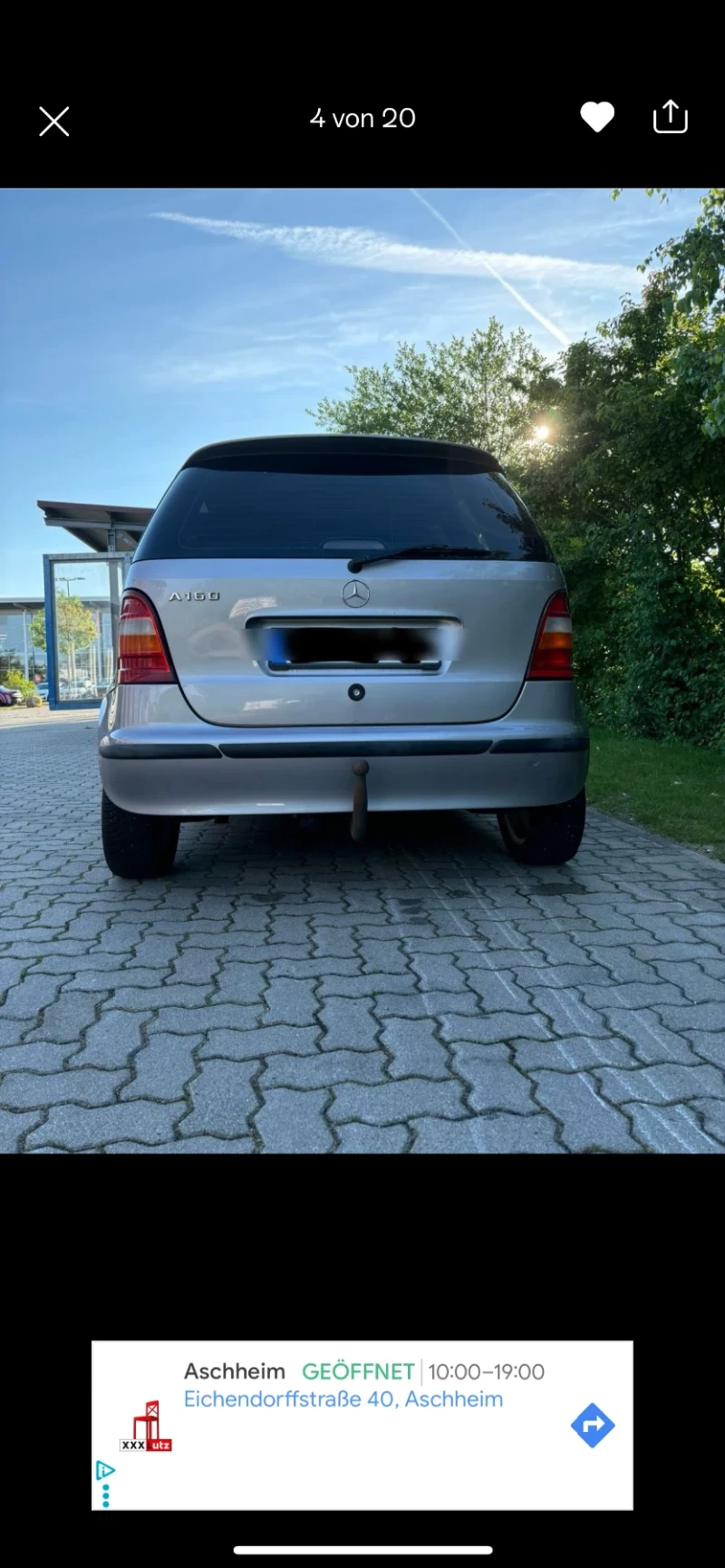 Mercedes-Benz A 160, снимка 3 - Автомобили и джипове - 47148095