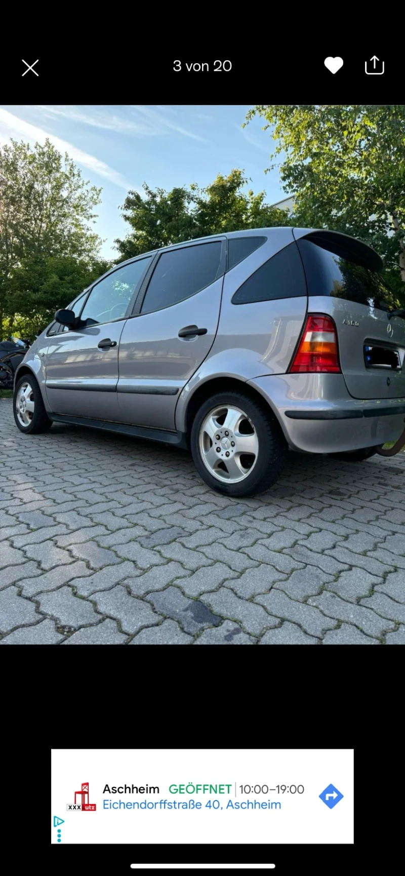 Mercedes-Benz A 160, снимка 2 - Автомобили и джипове - 47148095