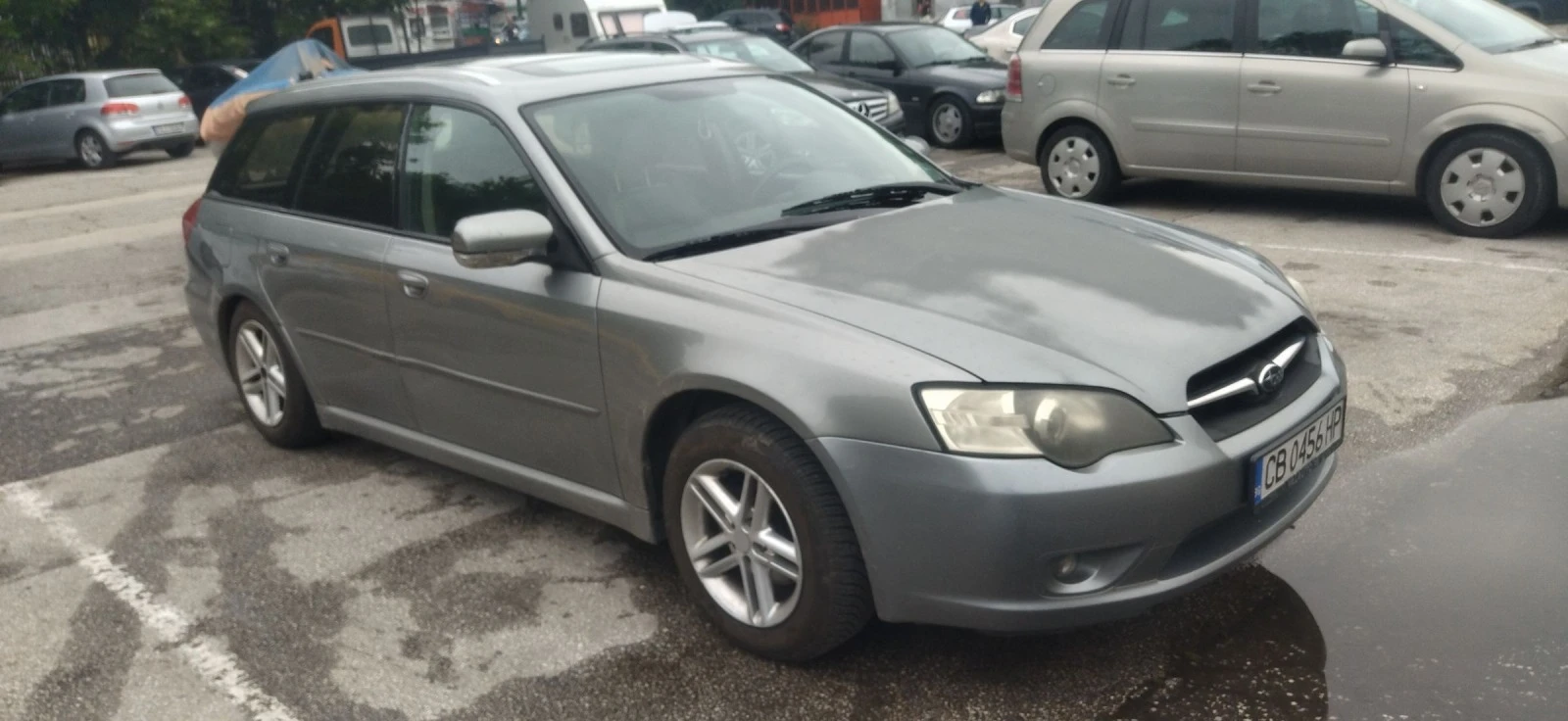 Subaru Legacy Газ-бензин/165hp/2006г/кожа/4х4/автомат/нови гуми - изображение 2