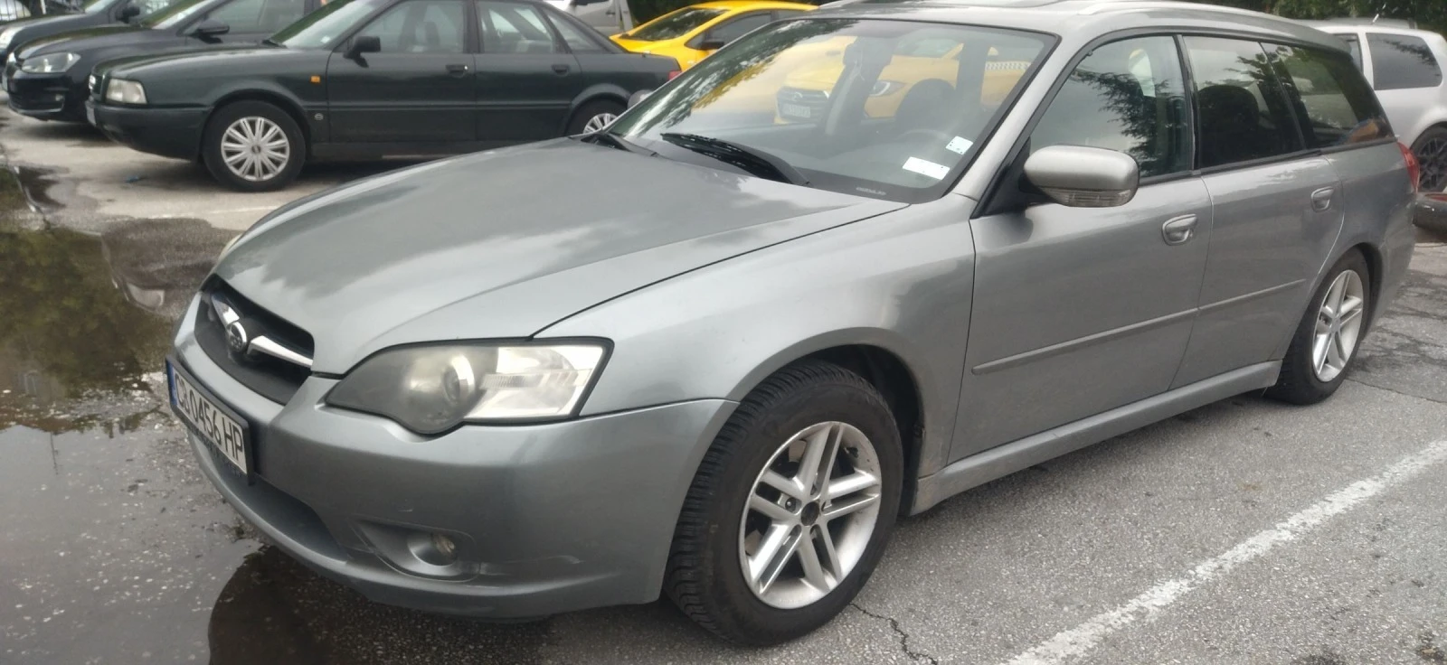 Subaru Legacy Газ-бензин/165hp/2006г/кожа/4х4/автомат/нови гуми - изображение 8