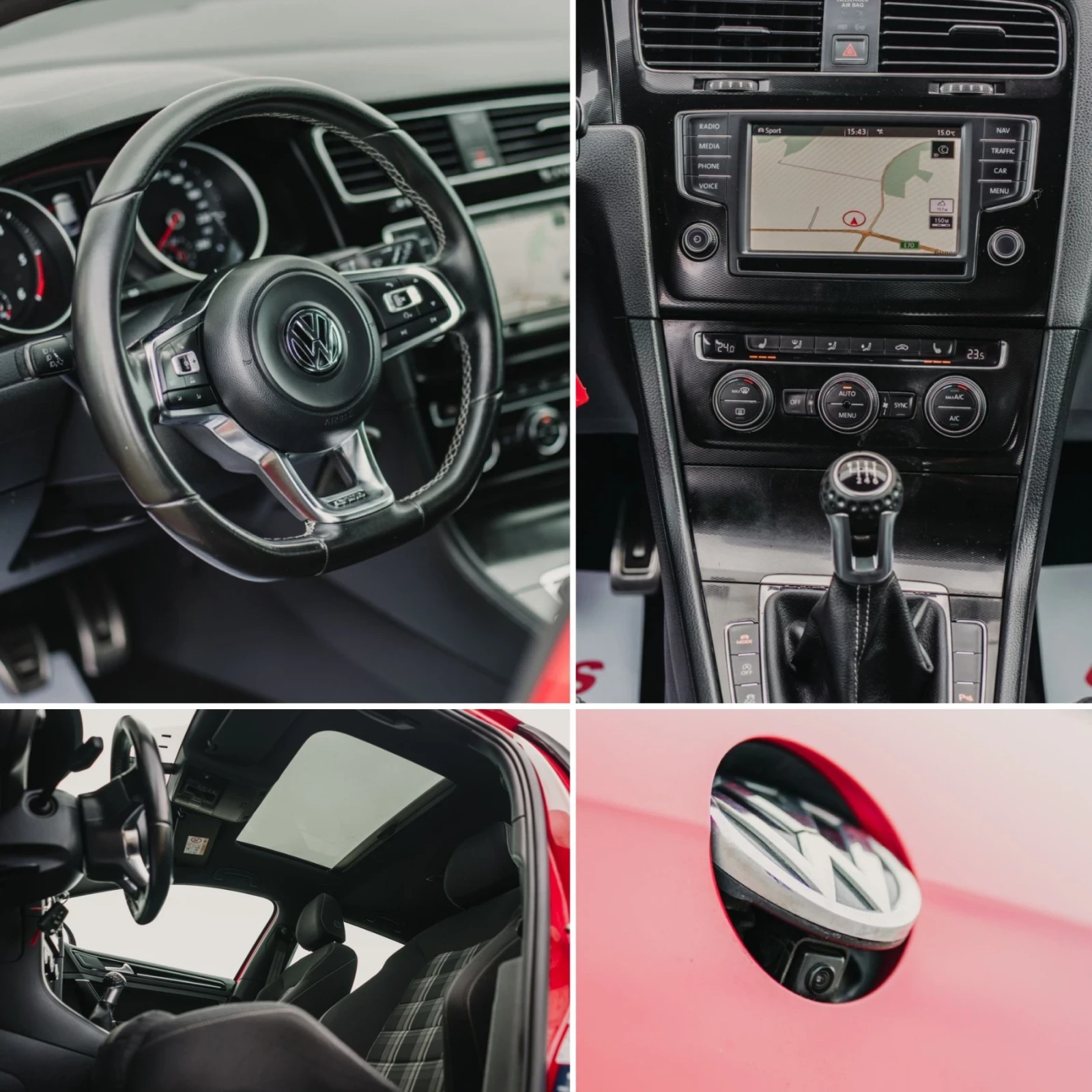 VW Golf GTD PANORAMA, снимка 15 - Автомобили и джипове - 54009787