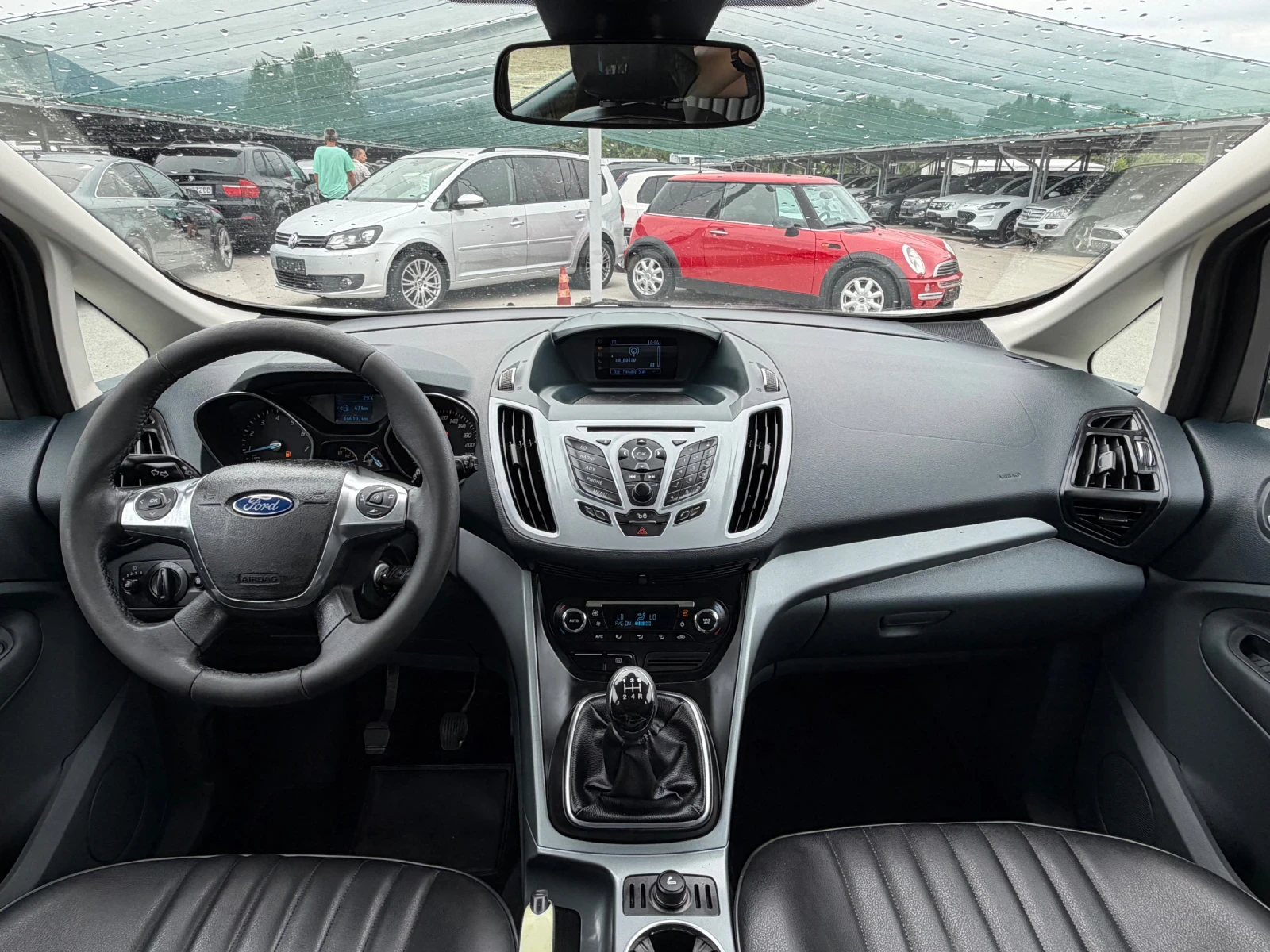 Ford C-max 1.6i ГАЗ БЕНЗИН ИТАЛИЯ, снимка 11 - Автомобили и джипове - 55216283
