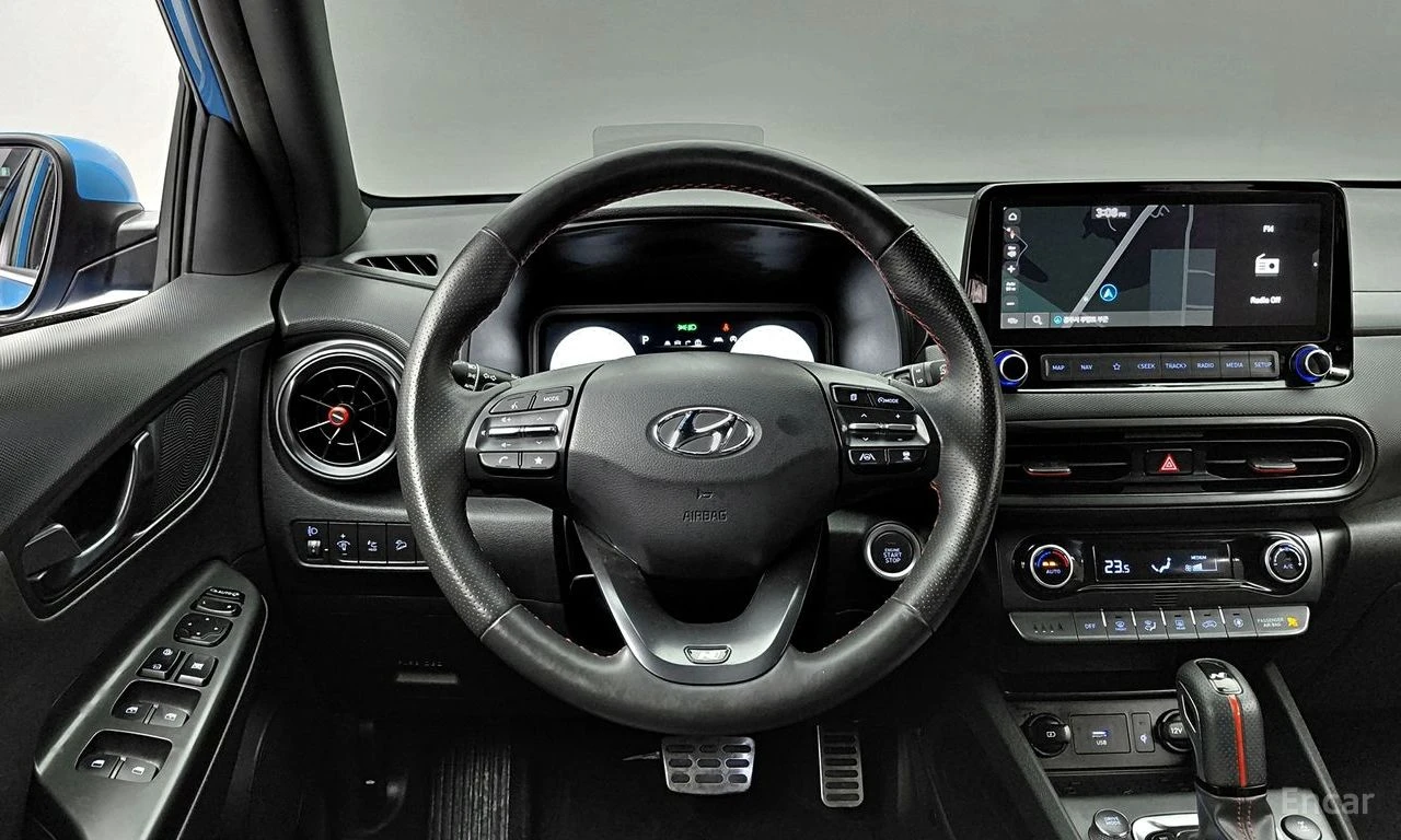 Hyundai Kona 1.6 Turbo N-Line* Inspiration* 4x4* HEAD-UP* PANO*, снимка 8 - Автомобили и джипове - 54737445