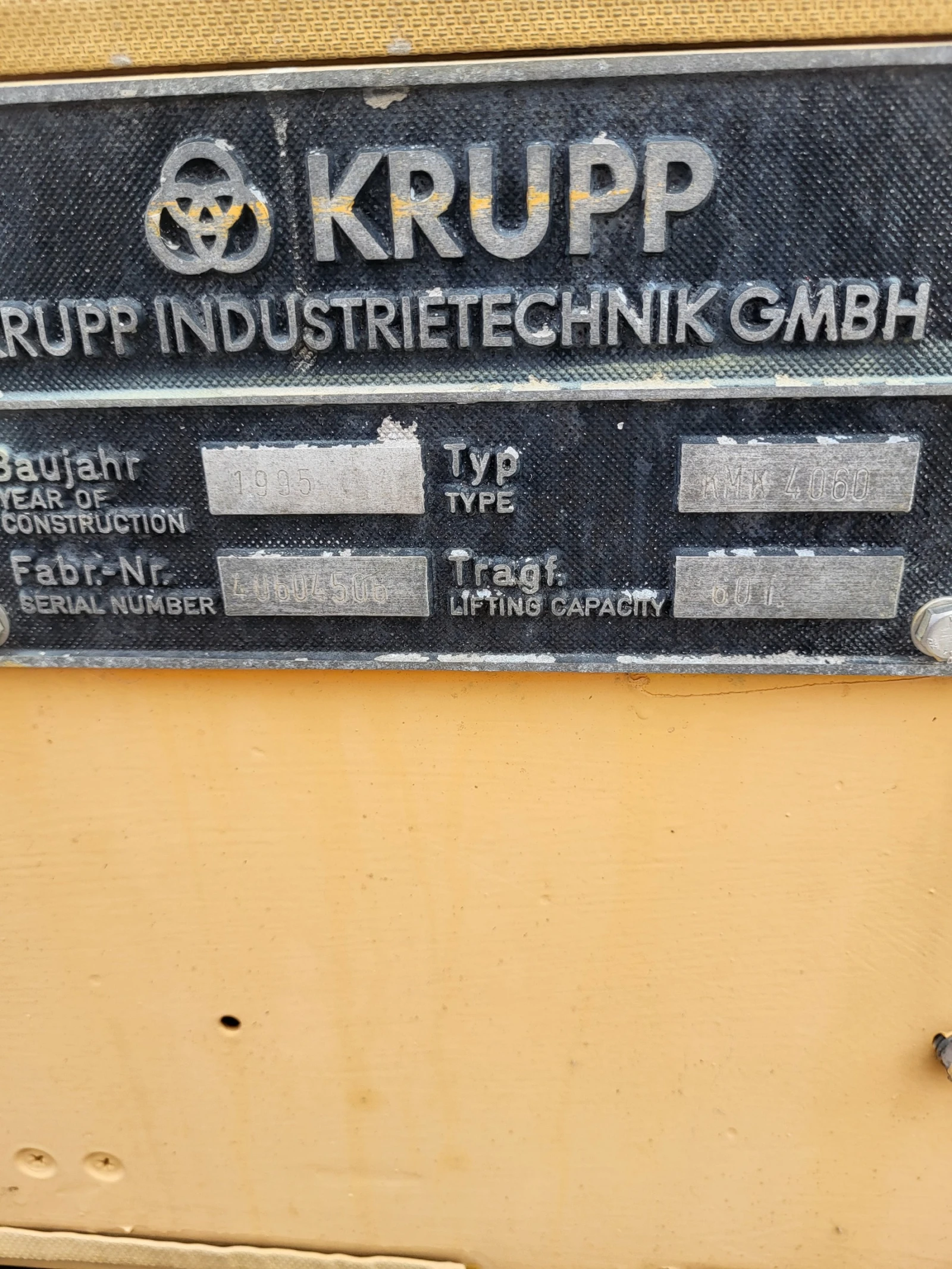 Автокран Друга марка  Круп KMK 4060 - изображение 3