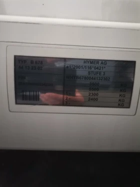 Кемпер HYMER / ERIBA B678, снимка 9