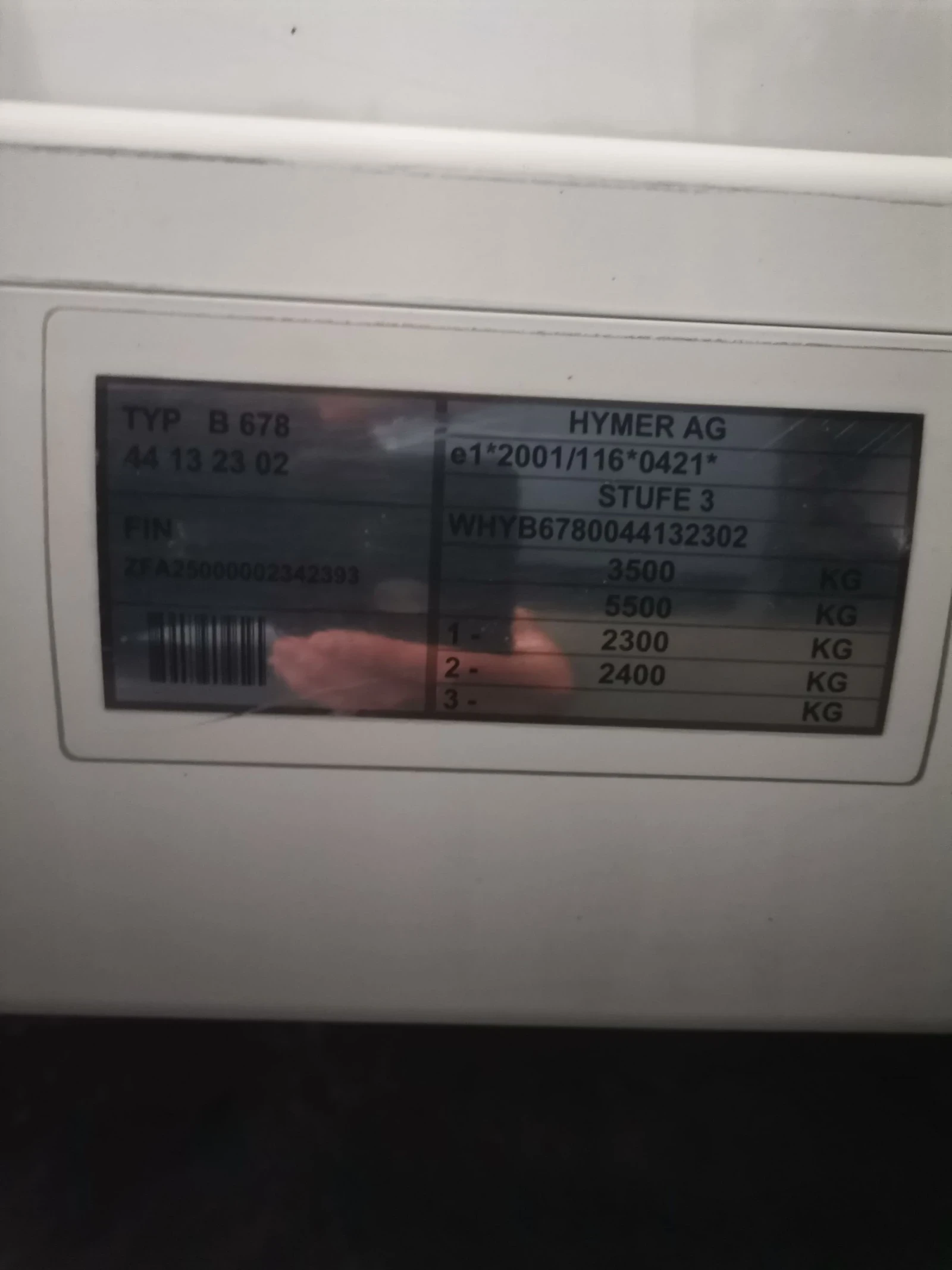 ������ HYMER / ERIBA B678 | Mobile.bg � ����������� 9