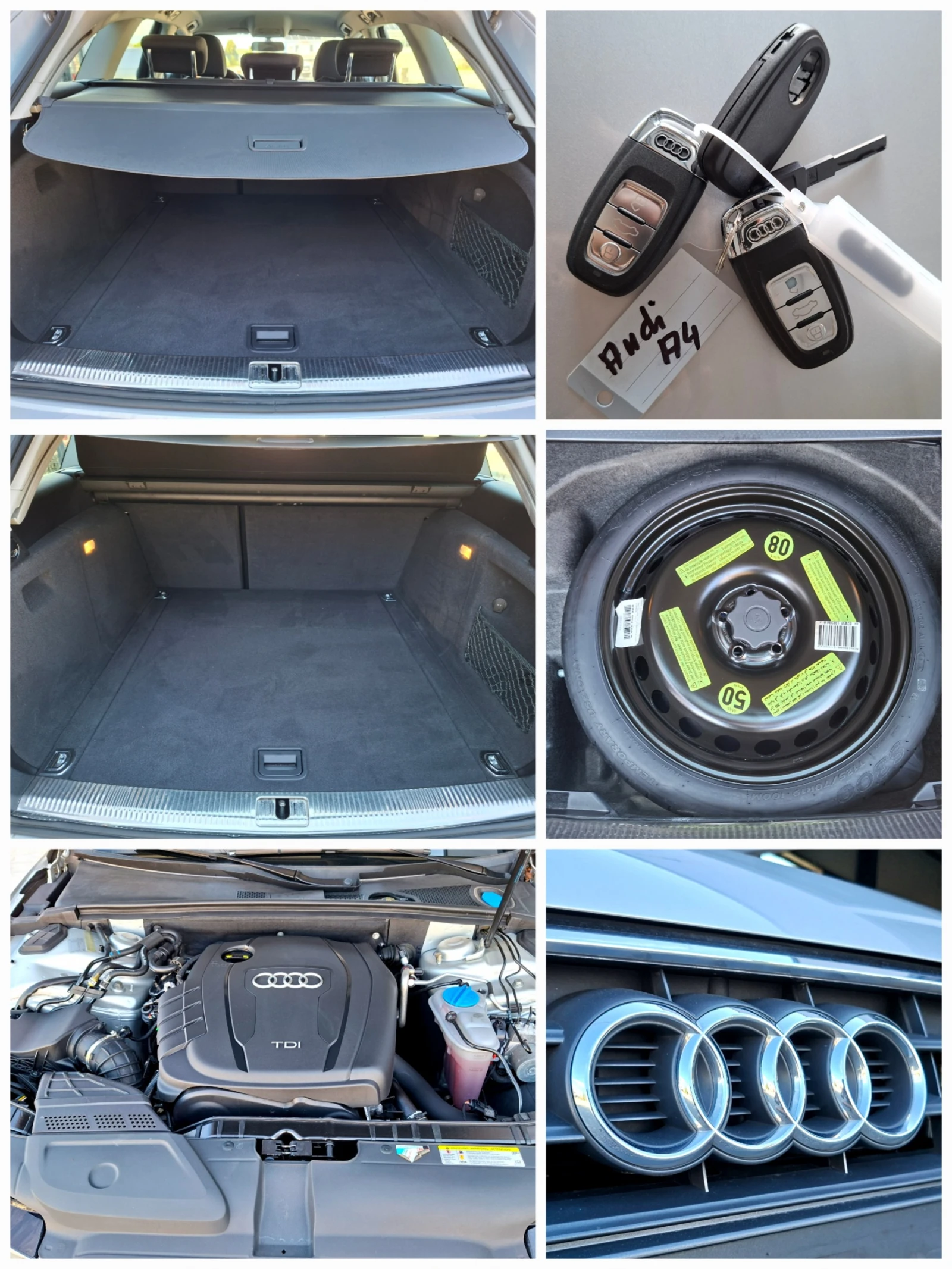 Audi A4 2.0TDI FACELIFT ШВЕЙЦАРИЯ, снимка 14 - Автомобили и джипове - 54122874