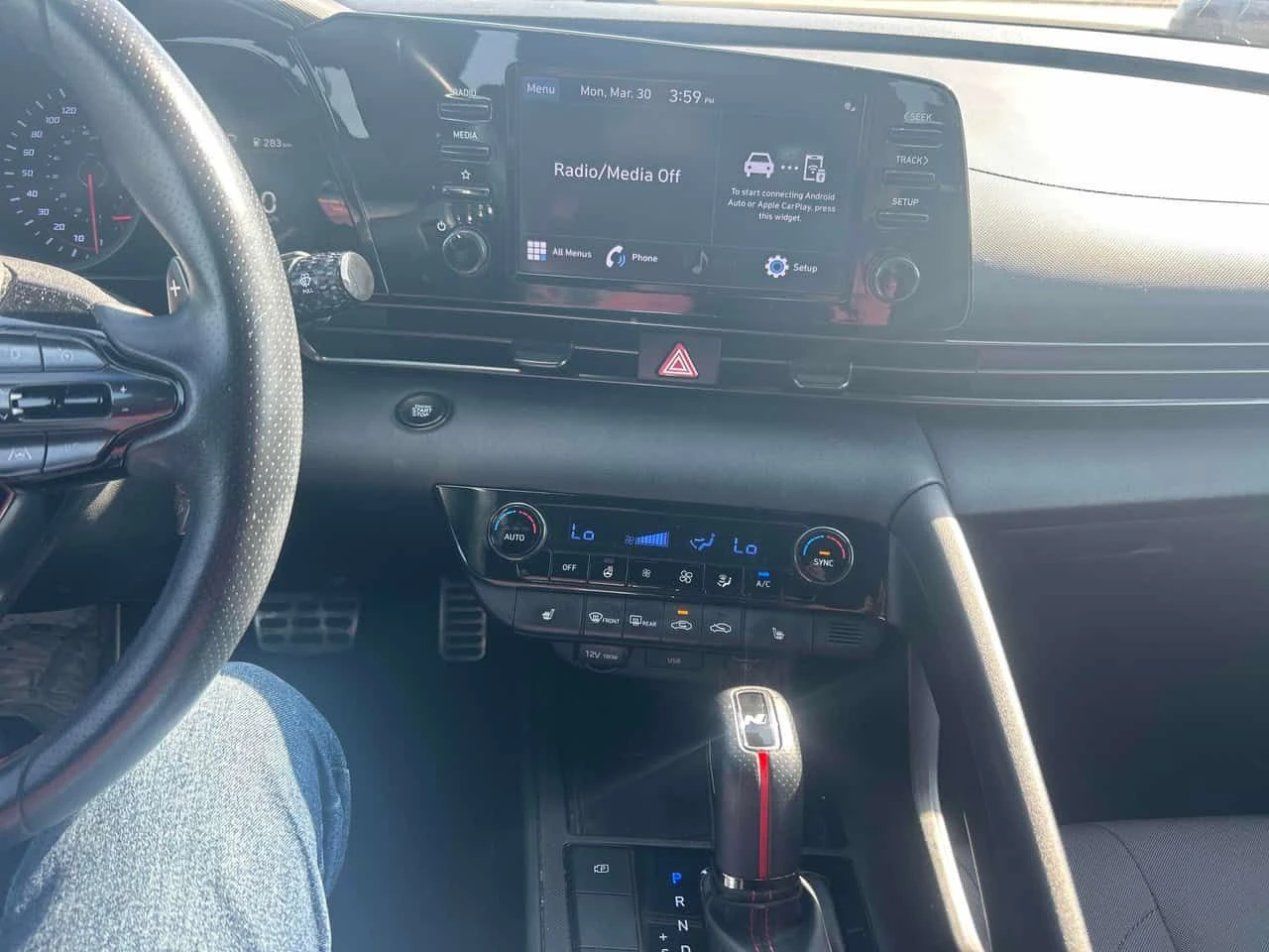 Hyundai Elantra * N Line * PANO* KEYLESS* ПОДГРЕВ* , снимка 8 - Автомобили и джипове - 54353649