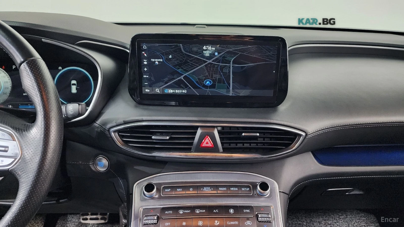 Hyundai Santa fe CALLIGRAPHY* 4x4* DISTRONIC* ПОДГРЕВ* ОБДУХВАНЕ* , снимка 12 - Автомобили и джипове - 56017712