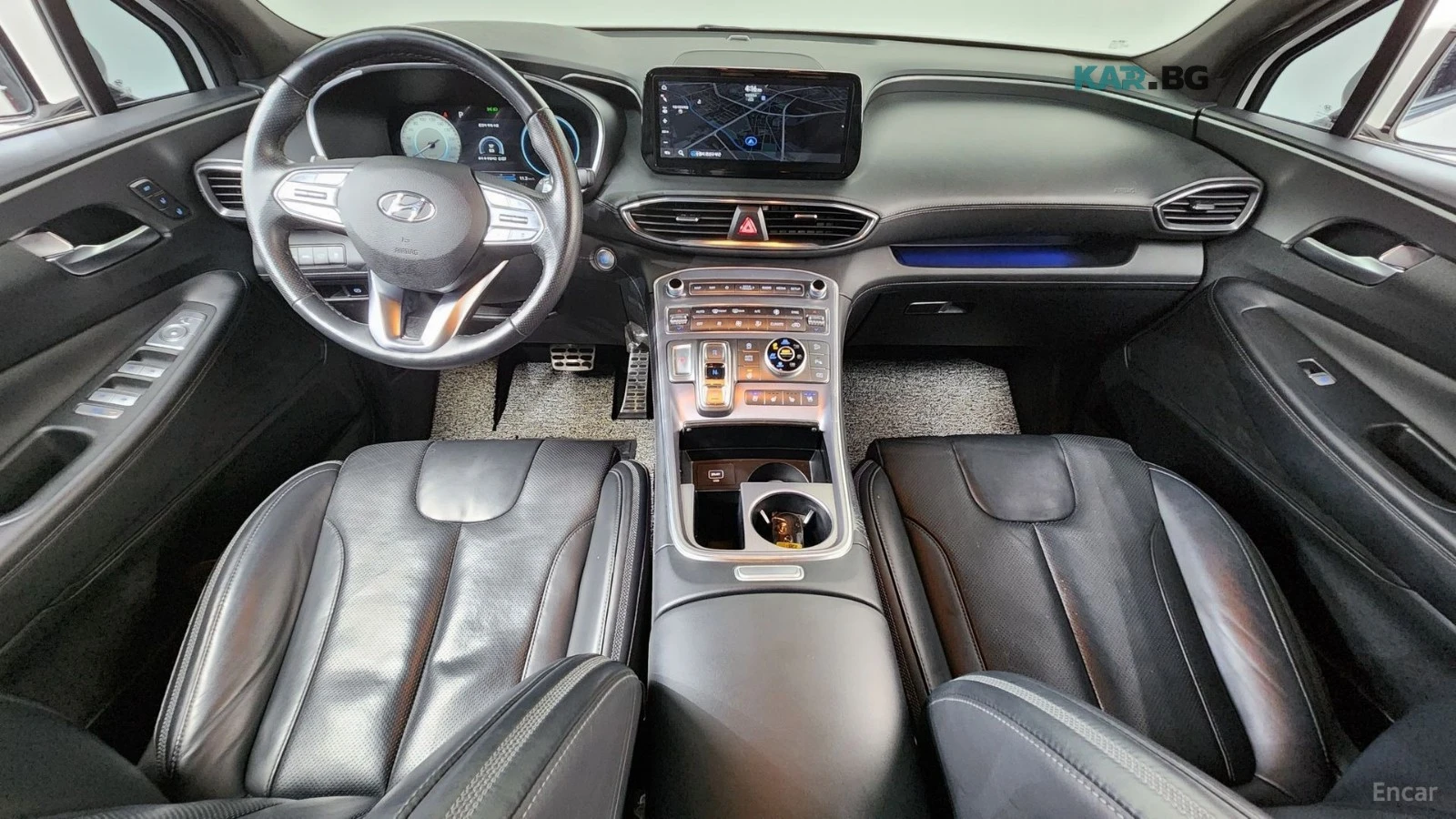 Hyundai Santa fe CALLIGRAPHY* 4x4* DISTRONIC* ПОДГРЕВ* ОБДУХВАНЕ* , снимка 5 - Автомобили и джипове - 56017712
