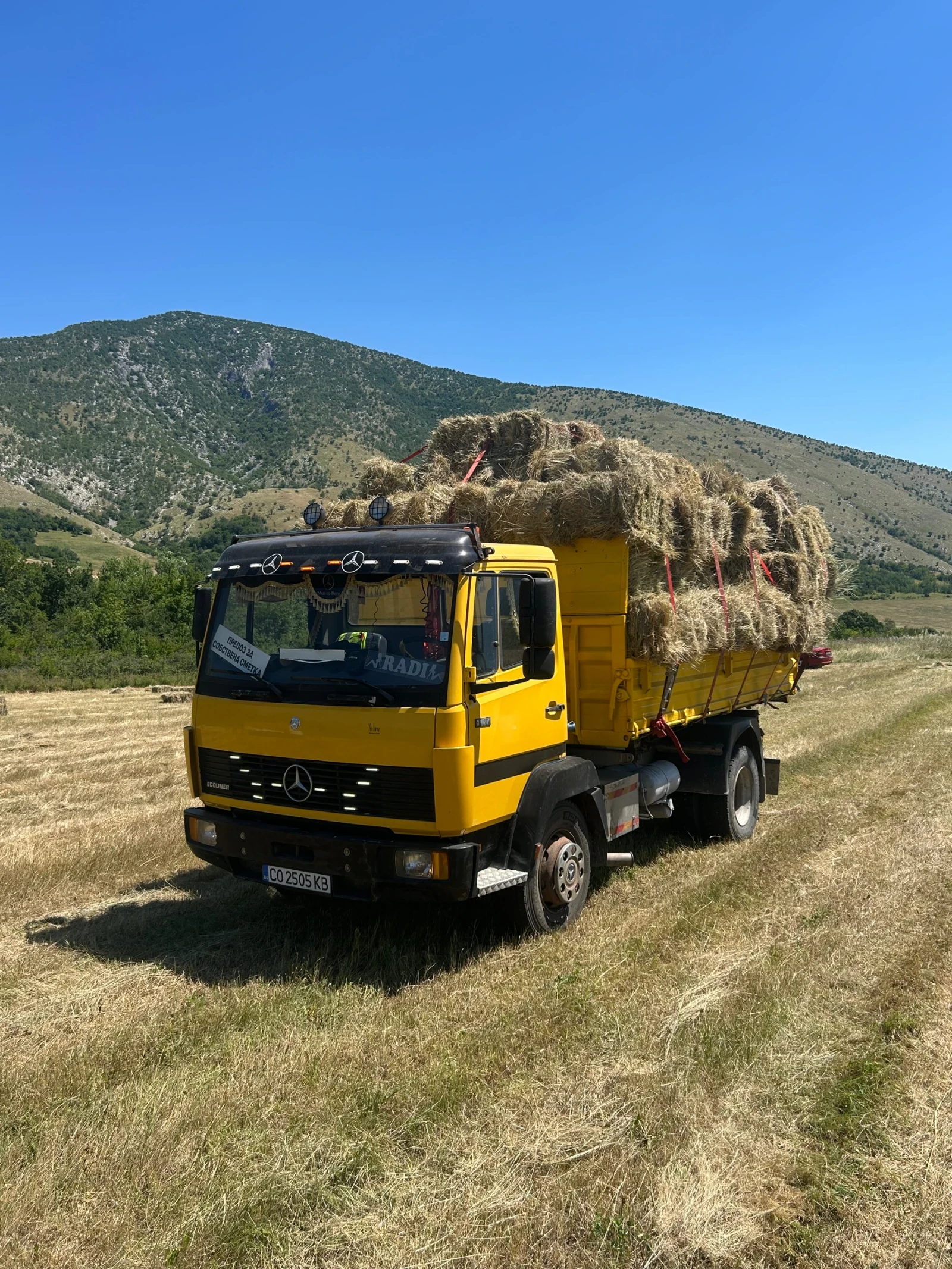 Mercedes-Benz 1117 Тристранен самосвал MILER KIPER, снимка 6 - Камиони - 55603250