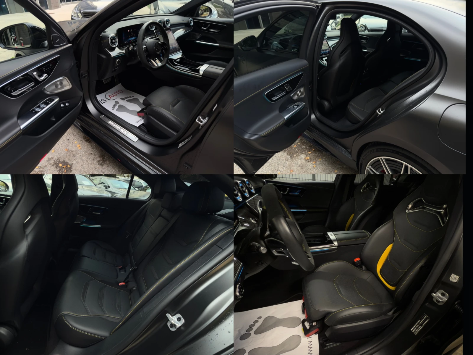 Mercedes-Benz C 63 AMG S E-Perf//Burmesteer/MultiBeam/4Matic+  | Mobile.bg   8