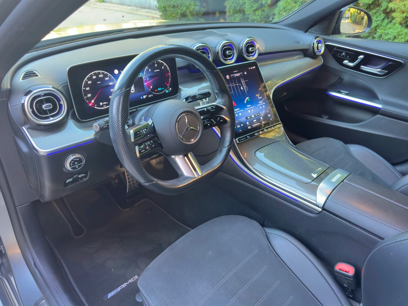 Mercedes-Benz C 300 d* AMG* DIGITAL LIGHT* KEYLESS* ������ ��������� | Mobile.bg � ����������� 6