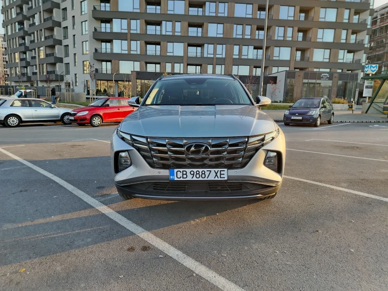 Hyundai Tucson 1.6БЕНИЗН ХИБРИД/АВТОМАТИК /ЛЕД/НАВИГИЦИЯ , снимка 3 - Автомобили и джипове - 48185799