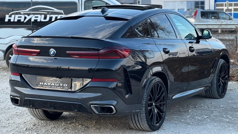 BMW X6 M50d= xDrive= Distronic= Laser= Панорама= 360* Кам, снимка 5 - Автомобили и джипове - 48208907