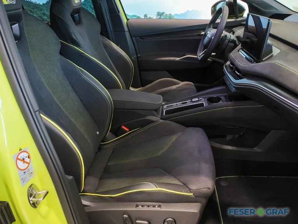 Skoda Elroq RS iV Matrix DISTR 360* Winter Pack+ HUD Massage , снимка 4 - Автомобили и джипове - 54332131