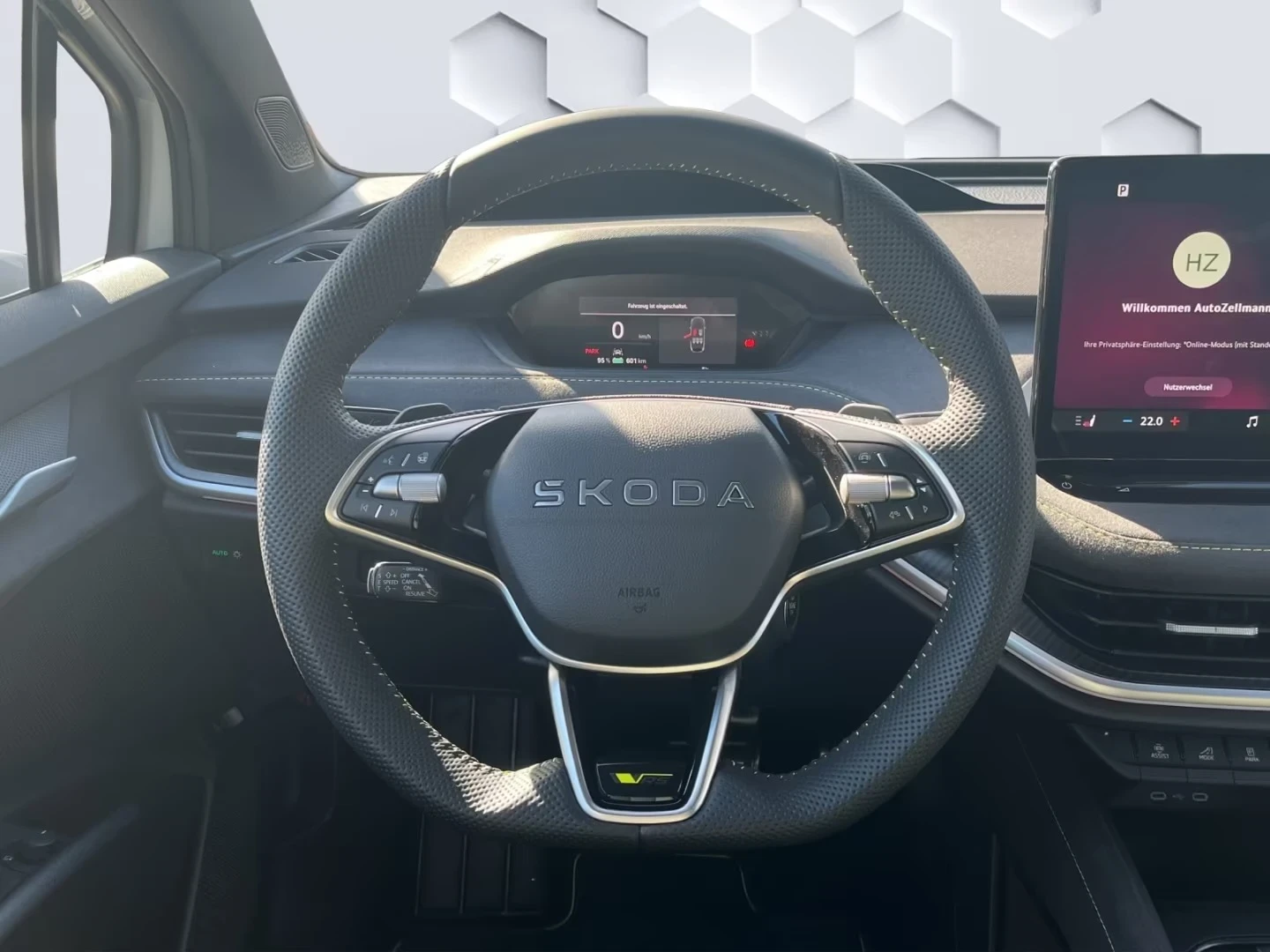Skoda Elroq RS Matrix DISTR 360* Winter Pack+ HUD Massage , снимка 9 - Автомобили и джипове - 55385905