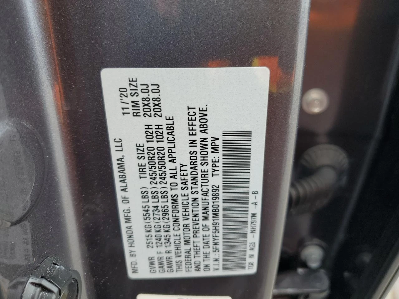 Honda Pilot 3.5l Touring Touring, снимка 13 - Автомобили и джипове - 54912997