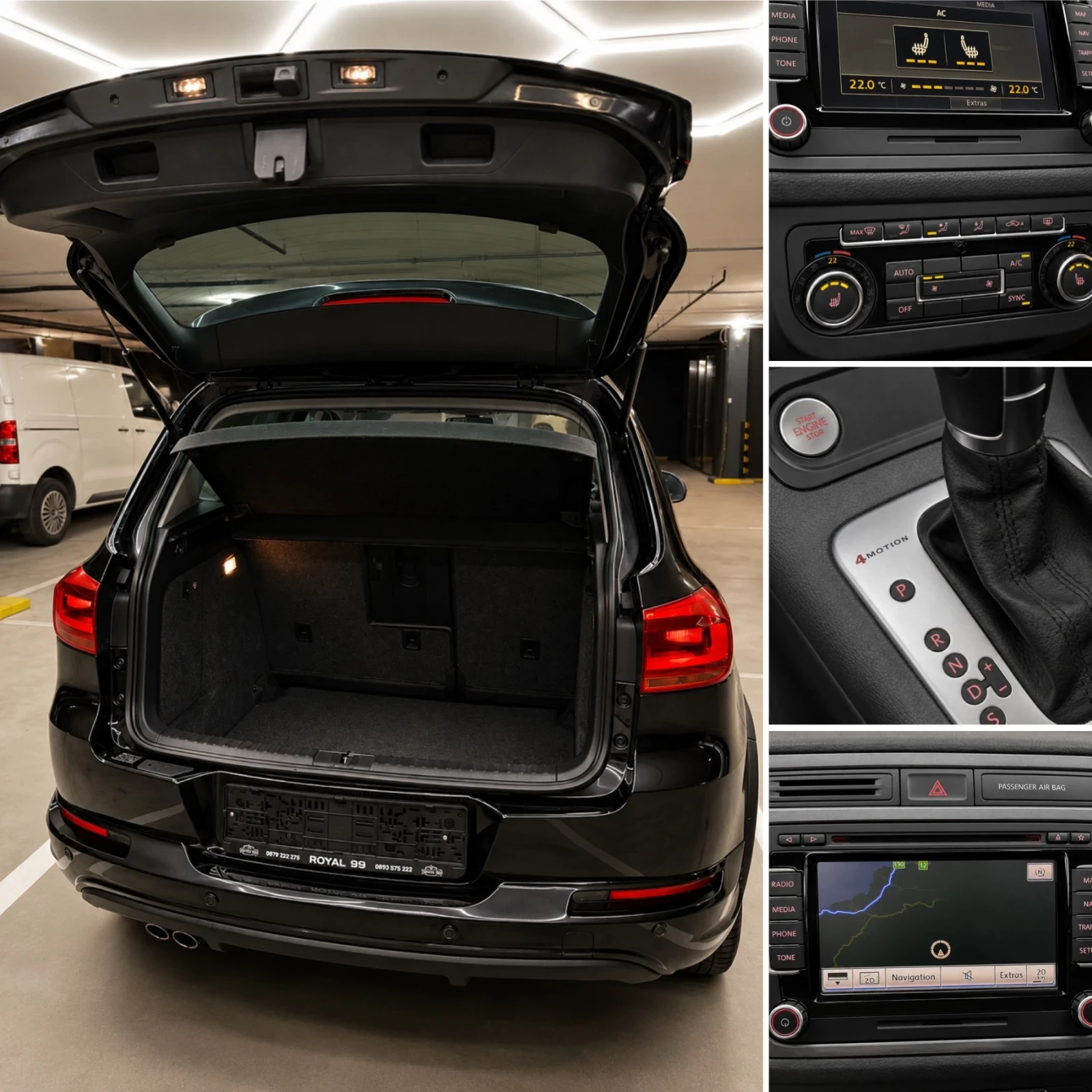 VW Tiguan 2.0TDI::177 КС:: R LINE::PANORAMA::DSG::KAMERA::, снимка 14 - Автомобили и джипове - 54952275