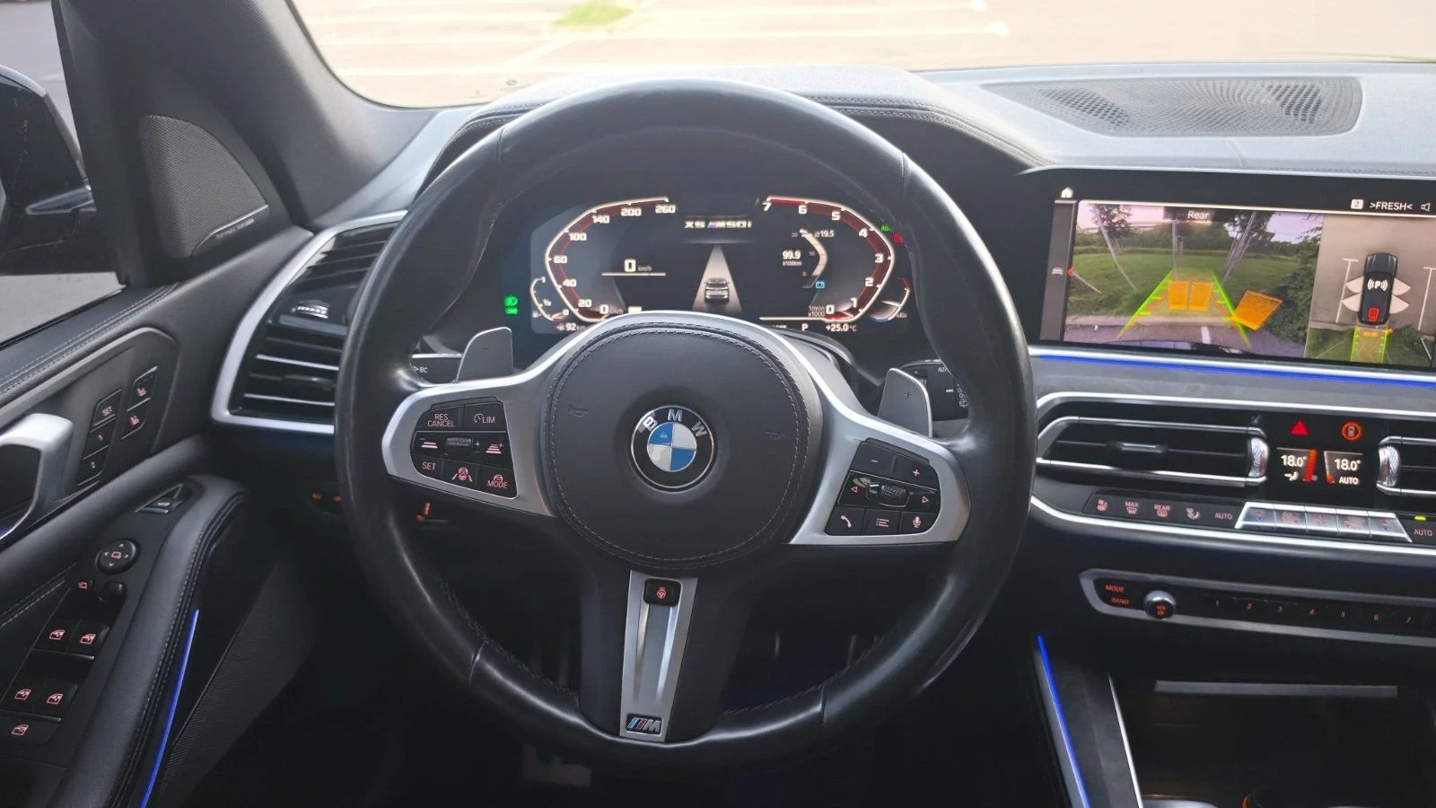 BMW X5 М50 4.4i 360кам Обдухване Лизинг M pack, снимка 7 - Автомобили и джипове - 55559769