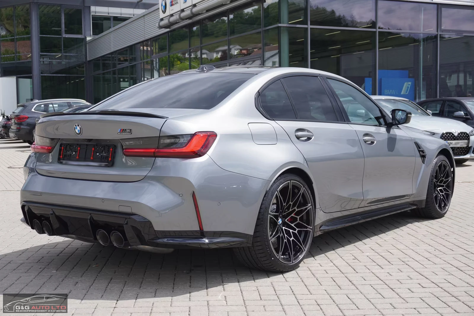 BMW M3 XDRIVE/530HP/COMP./SHADOW/360/HUD/MEMO/H&K/709g - изображение 4