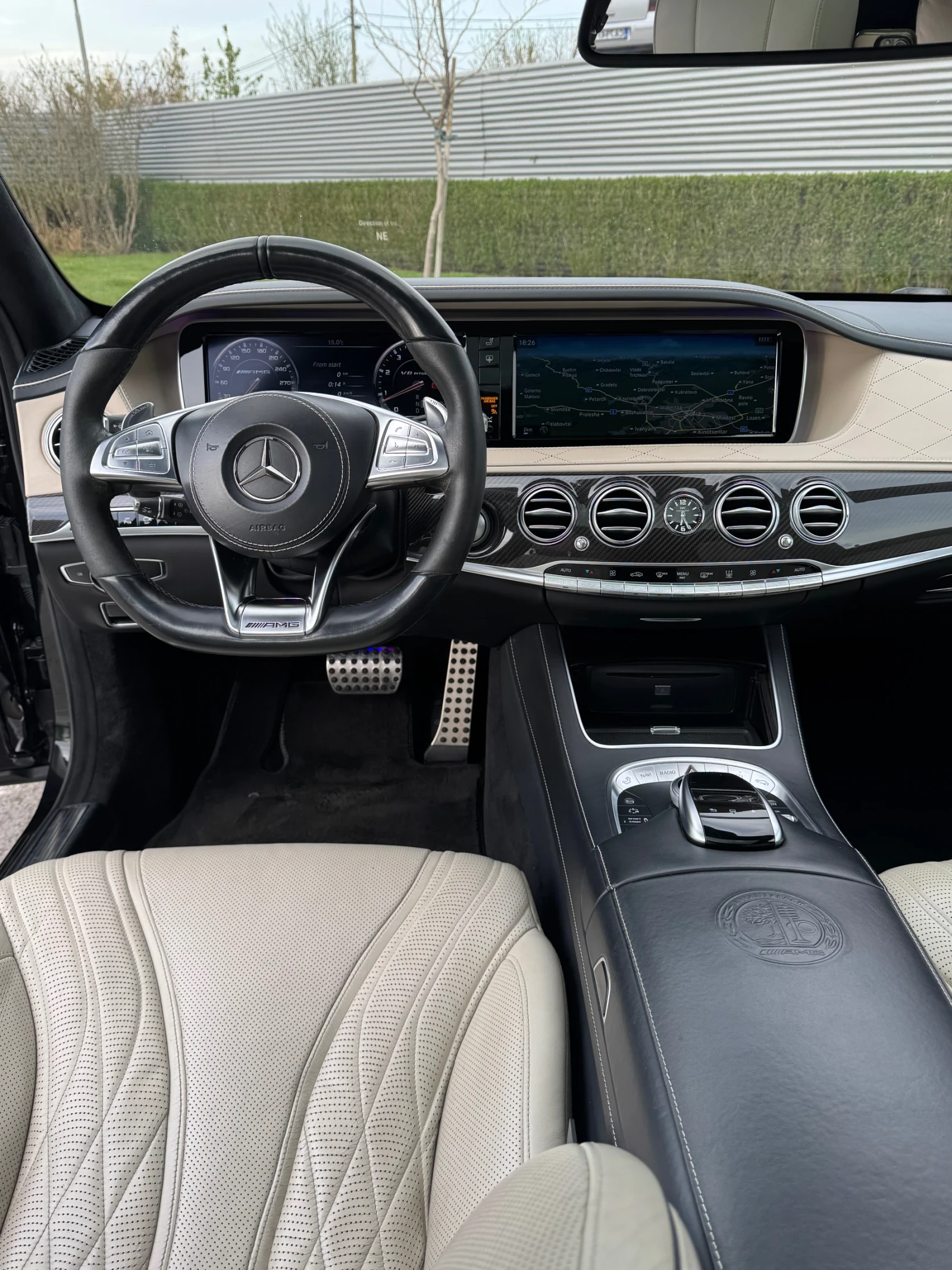 Mercedes-Benz S 63 AMG, снимка 17 - Автомобили и джипове - 54258017