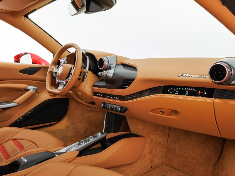 Ferrari F8 TRIBUTO/ COUPE/ CARBON/ CERAMIC/ 360 CAMERA/, снимка 14 - Автомобили и джипове - 52233465