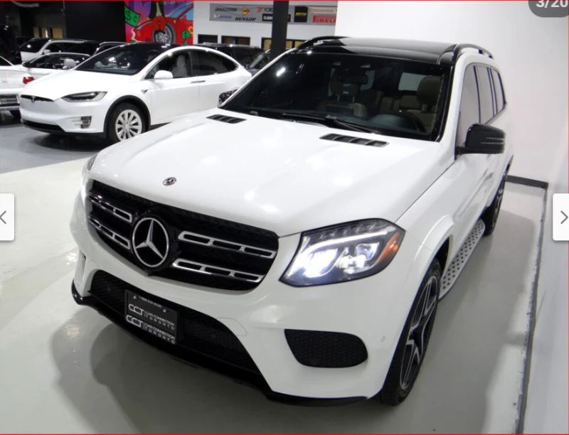 Mercedes-Benz GLS 450 4MATIC AMG/360/HARMAN KARDON/NAVI/PANORAMA, снимка 2 - Автомобили и джипове - 52670111