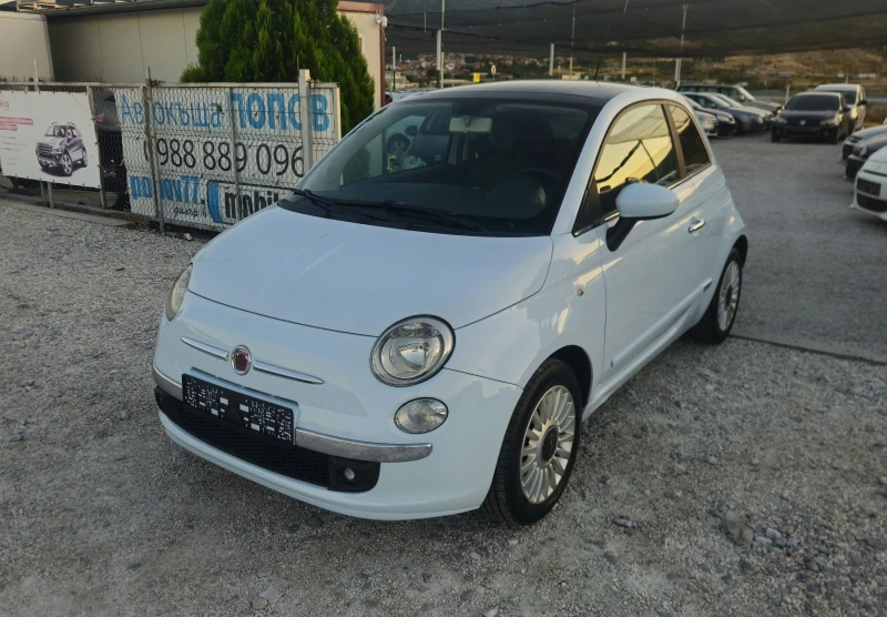 Fiat 500 1.3mjet.75кс.2010г.ТОПсъстояние - 6996 лв. - 74803464 1