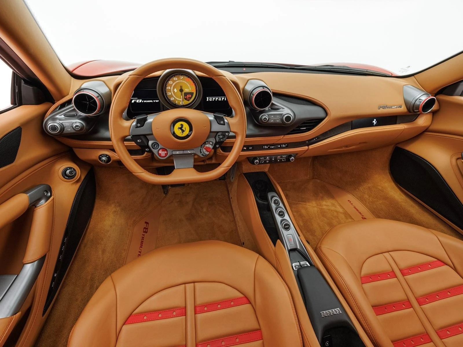 Ferrari F8 TRIBUTO/ COUPE/ CARBON/ CERAMIC/ 360 CAMERA/ | Mobile.bg   10