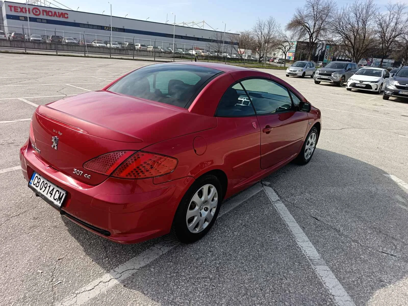 Peugeot 307 CC, снимка 3 - Автомобили и джипове - 54312100