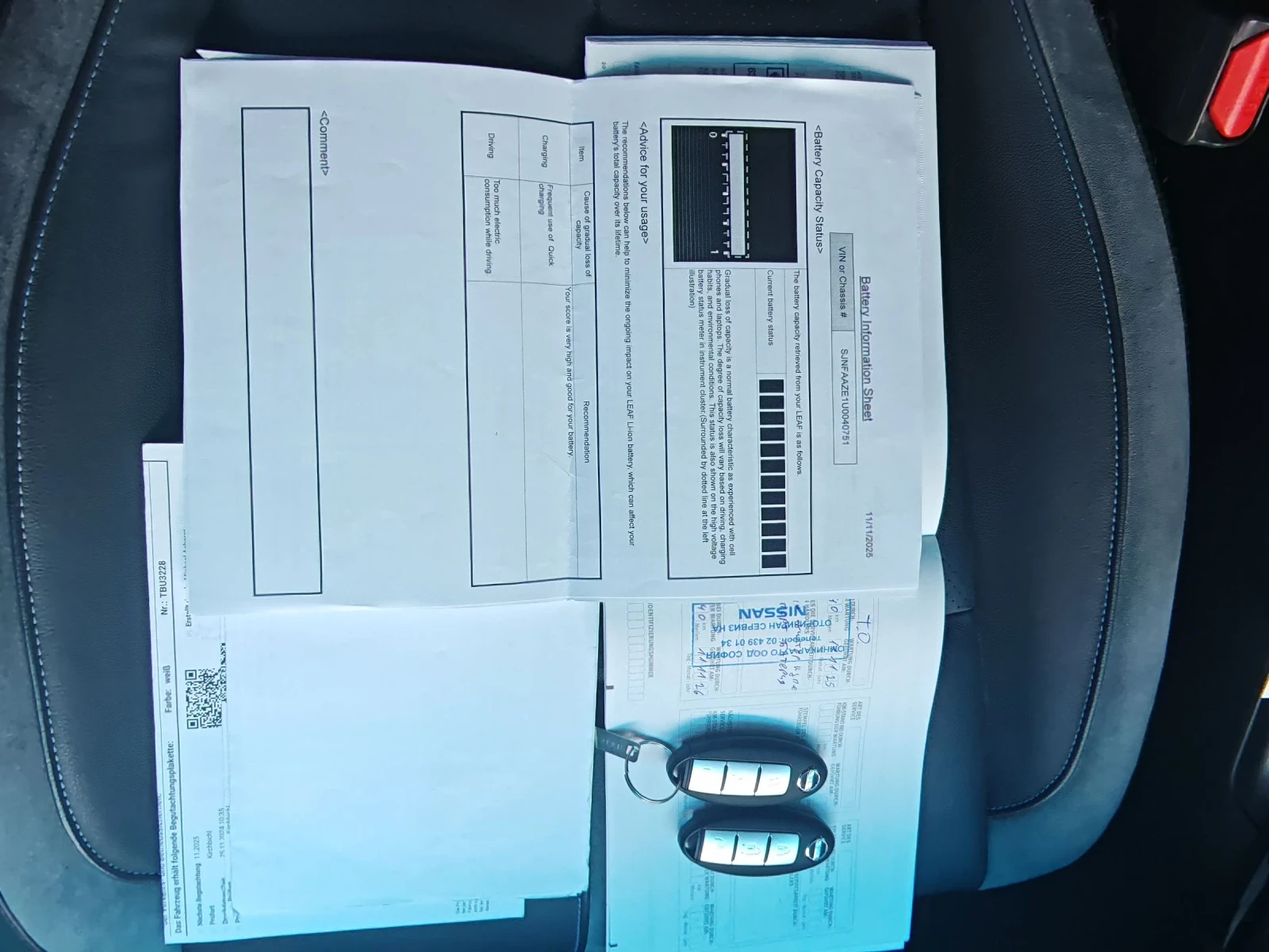 Nissan Leaf , снимка 11 - Автомобили и джипове - 54477662