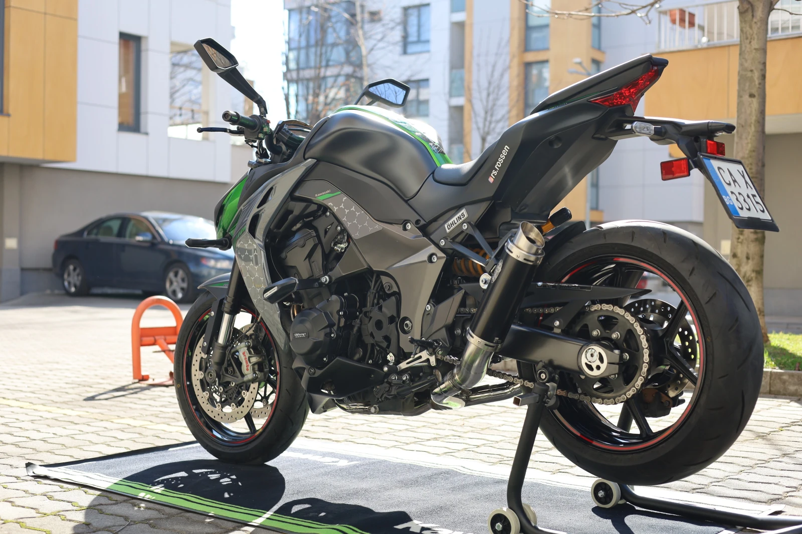 Kawasaki Z 1000R OHLINS BREMBO - изображение 4